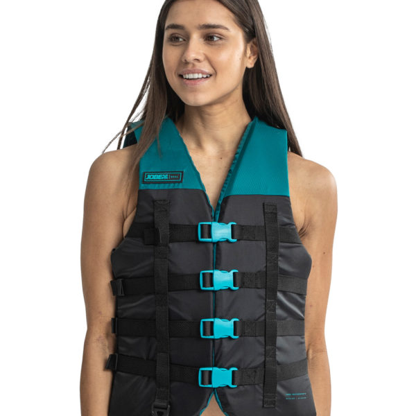 JOBE DUAL VEST GIUBOTTO SALVAGENTE unisex blu-lime-nero-teal - immagine 7